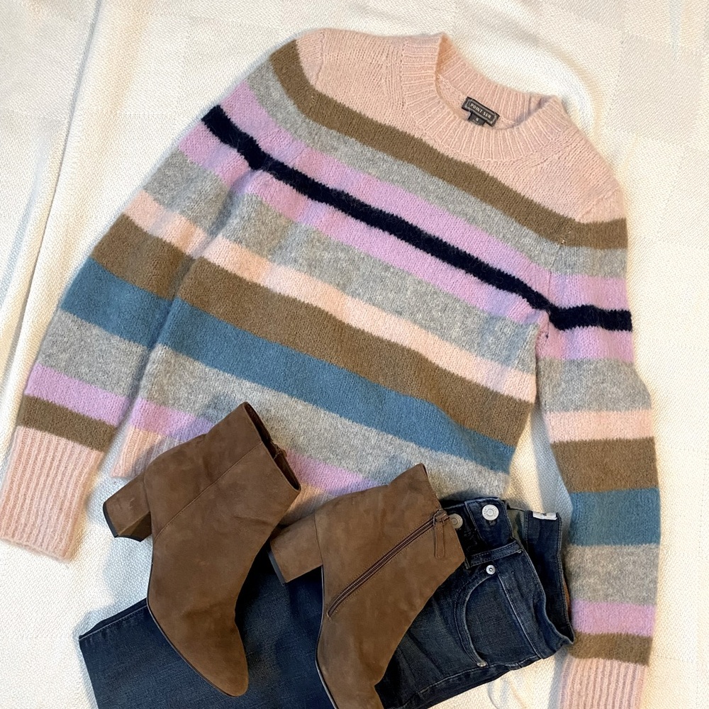 Jcrew Multi Color Sweater